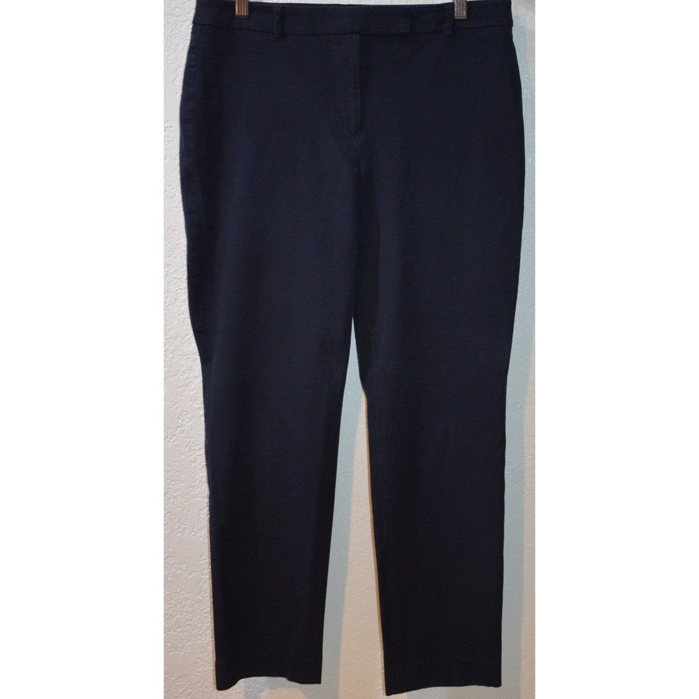 Talbots 8 Pants High Waist Slim Ankle Stretch Comfortable Professional Career